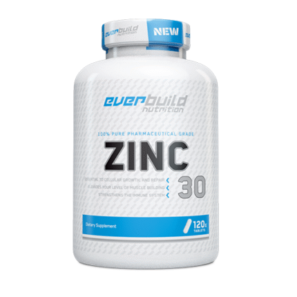 Everbuild Zinc bisglycinate 30mg, 120 tabs