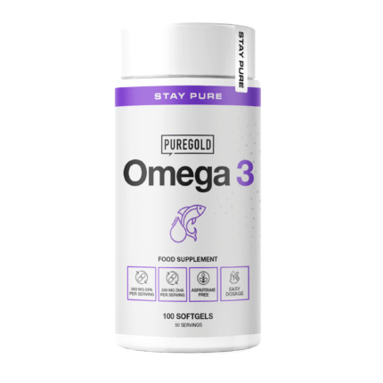 Pure Gold Omega 3, 100 softgels