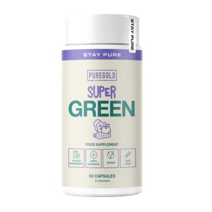 Pure Gold Super Greens, 60 caps